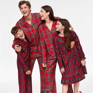 Family Pjs For kids Holiday Nightgown Color-Brinkley Plaid
